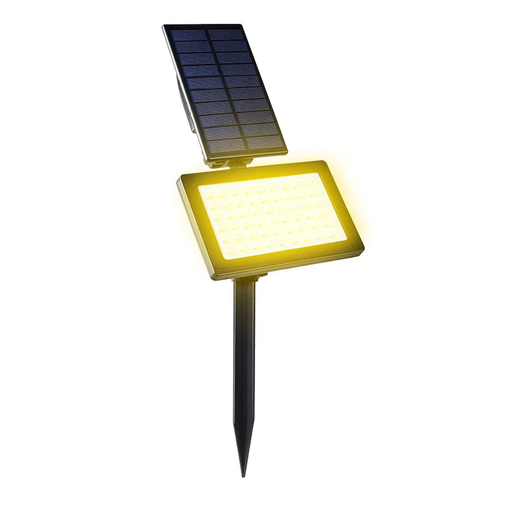 SolarBeam 50S Solarstrahler | 50 LEDs | Automatischer Dämmerungssensor | Wetterfest & Flexibel