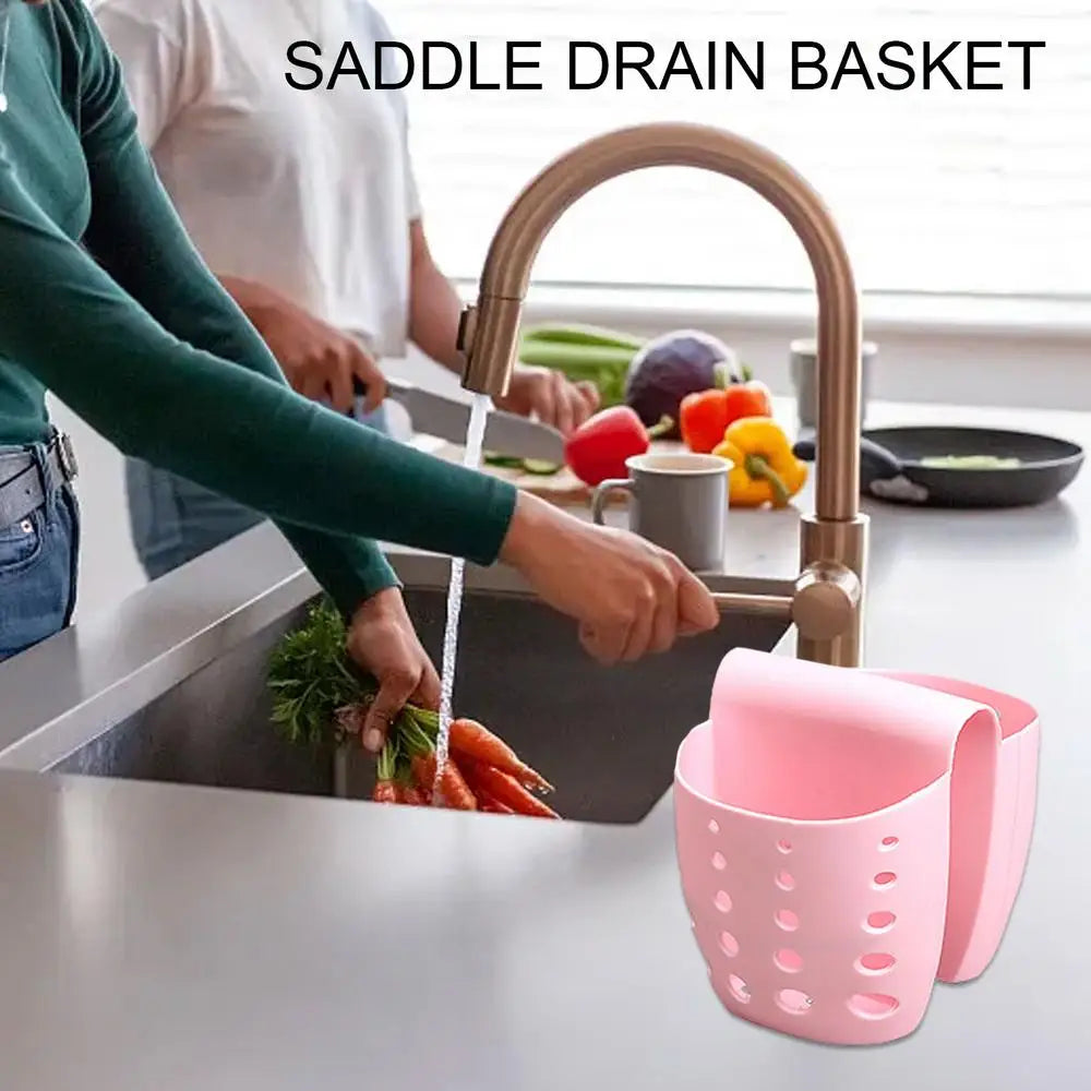 Sinkello Organizer Spüle | Flexibel & hygienisch | Für Doppelspülen | Silikon in Trendfarben