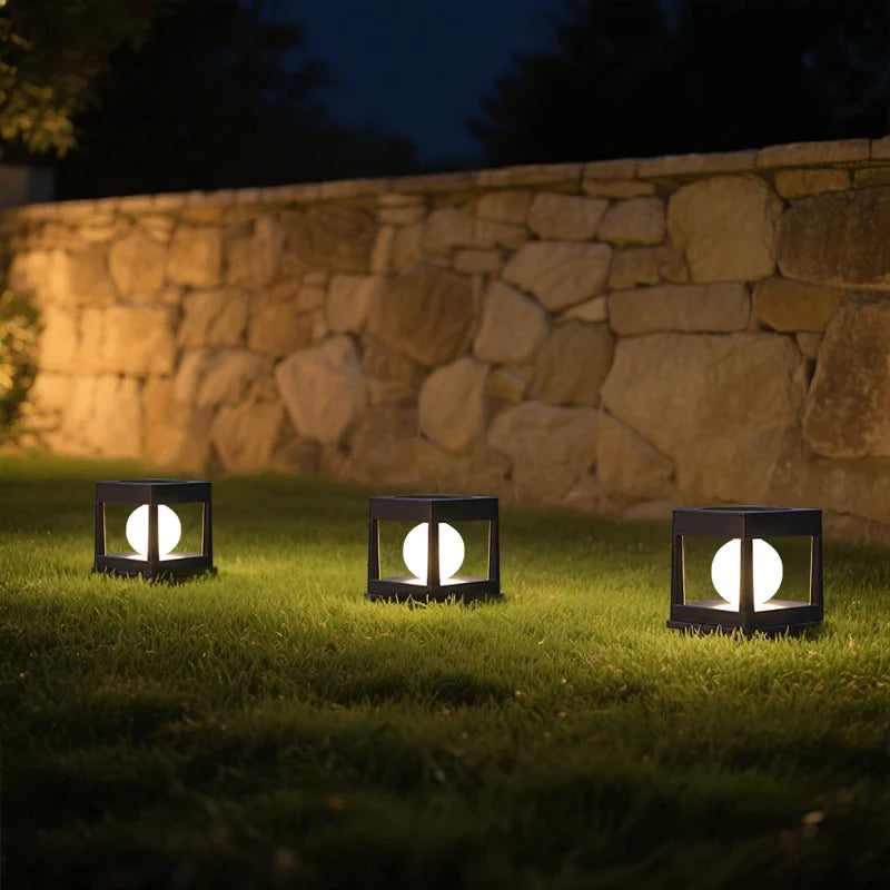 Sunalora FlexGlow | 3-in-1 Solarleuchte für Außen | Warm- & Kaltweiß Licht | Automatischer Tag-Nacht-Sensor | IP65 Wetterfest