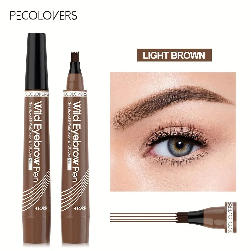 BrowMaster Precision Pen | Präzise & Wasserfest | 4-Zacken-Technologie | In 6 Farben