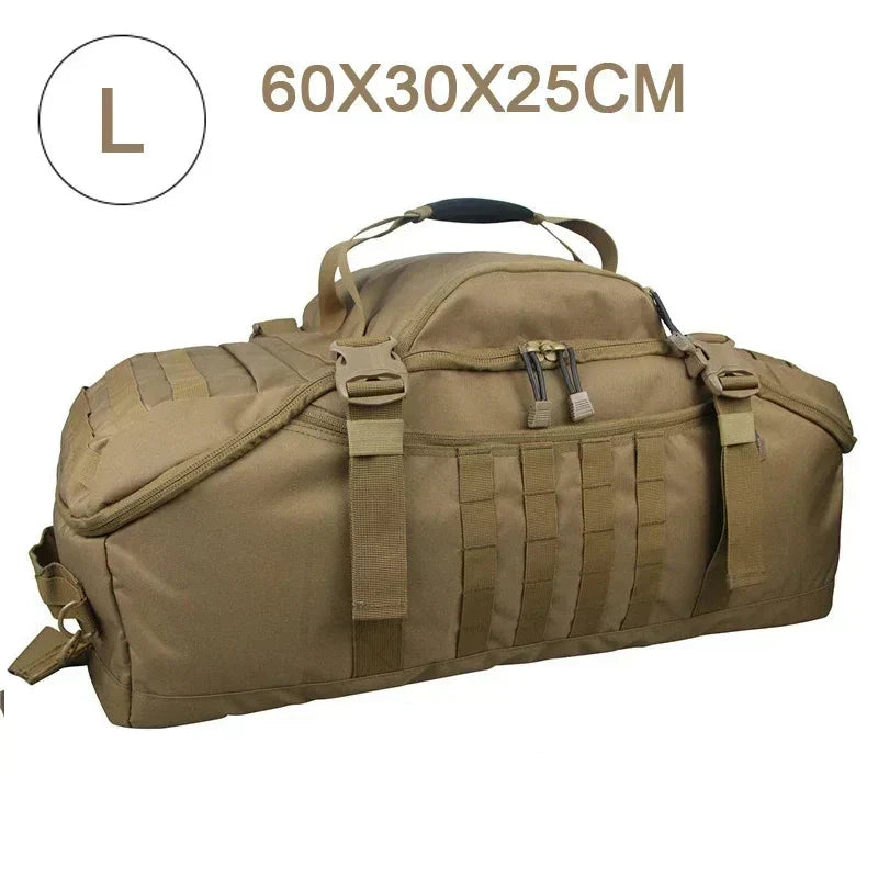 Roventrek | Outdoor Dufflebag 3-in-1 | Wasserdicht & Molle-kompatibel | 40–80L Volumen