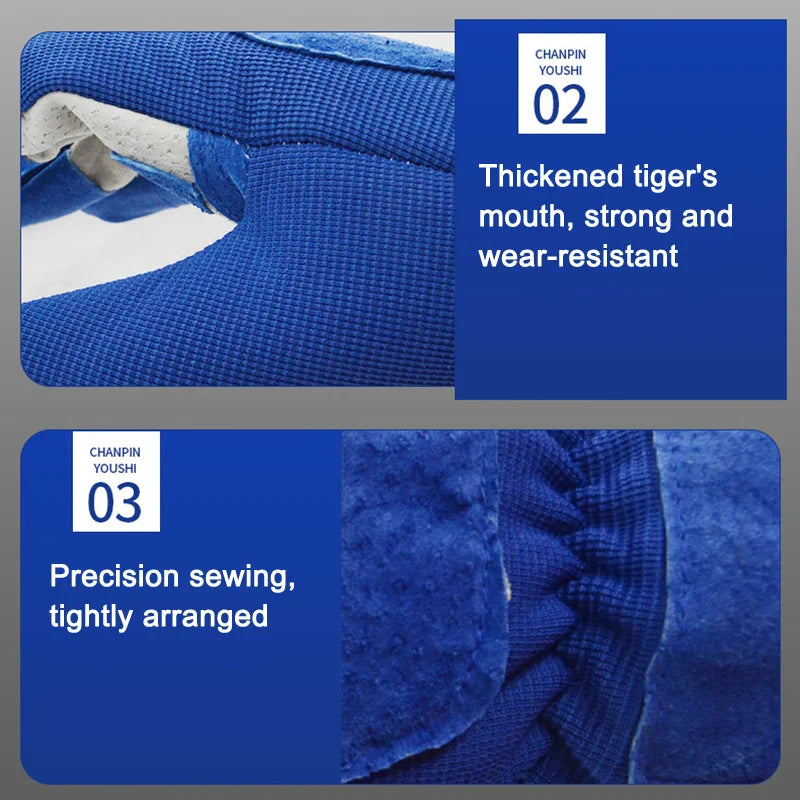 GardenaGuard Thorn-Protect Handschuhe | Rindsleder & Gummi | Dornensicher | Für Gartenarbeit & Sträucher
