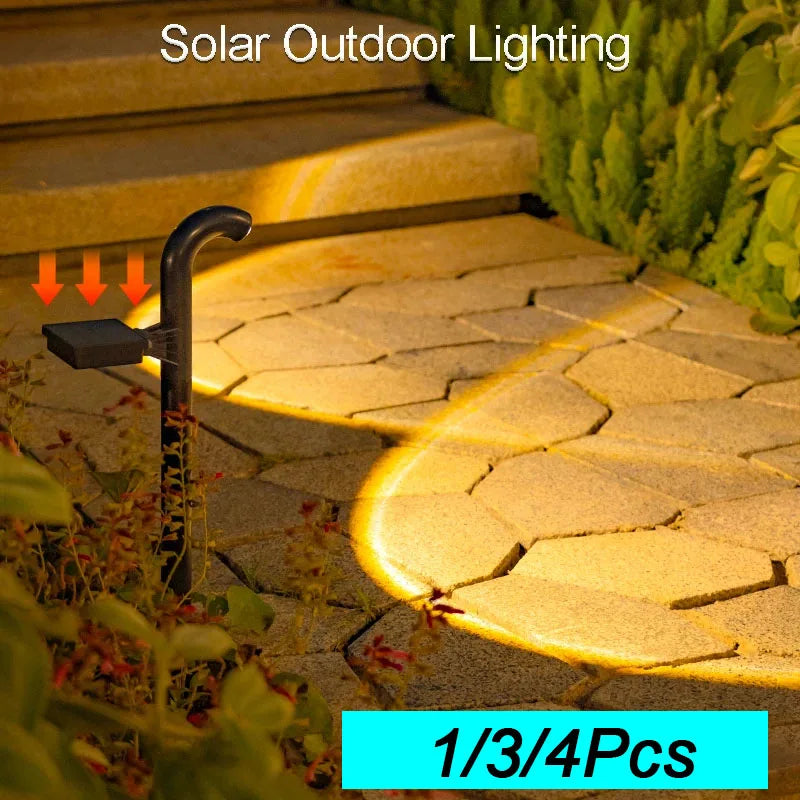 SolaraBright Solar-Gartenleuchte | Warmweißes Licht | Wetterfest & Automatisches An/Aus