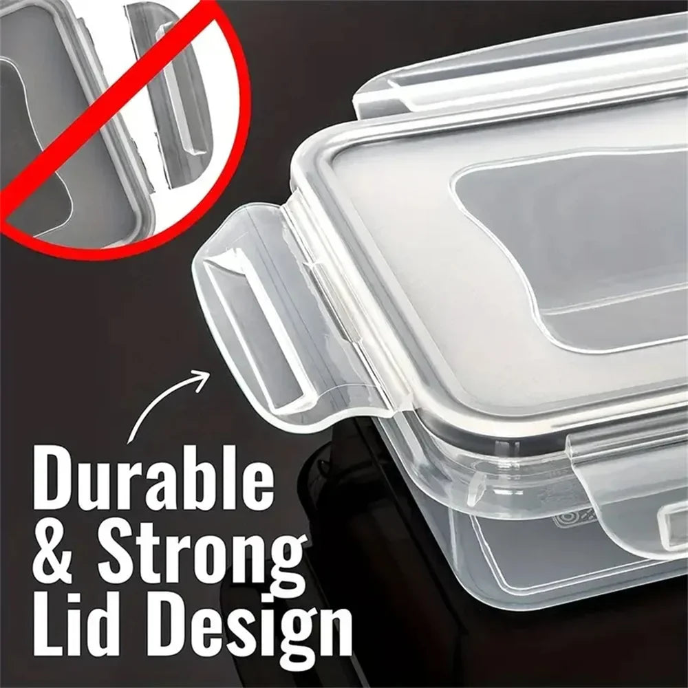 PureStore Pro | 12-teiliges Vorratsdosen-Set | BPA-frei & Luftdicht | Für Küche & Vorratsschrank | Stapelbares Design