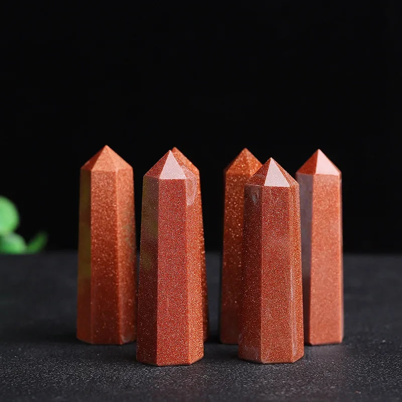 Energora Kristall-Obelisk | Echter Naturquarz | Für Meditation & Chakra-Heilung | Spirituelles Dekoobjekt