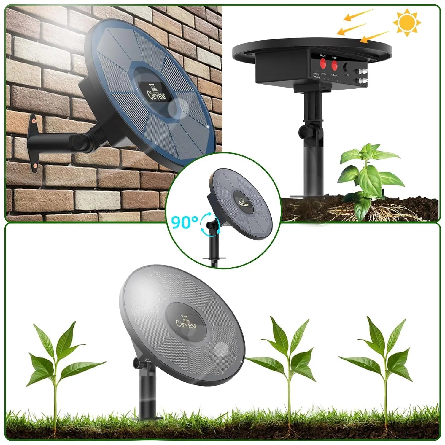 GreenFlow Solar Bewässerungssystem | Automatische Tropfbewässerung | Für 15 Pflanzen | Solarbetrieb