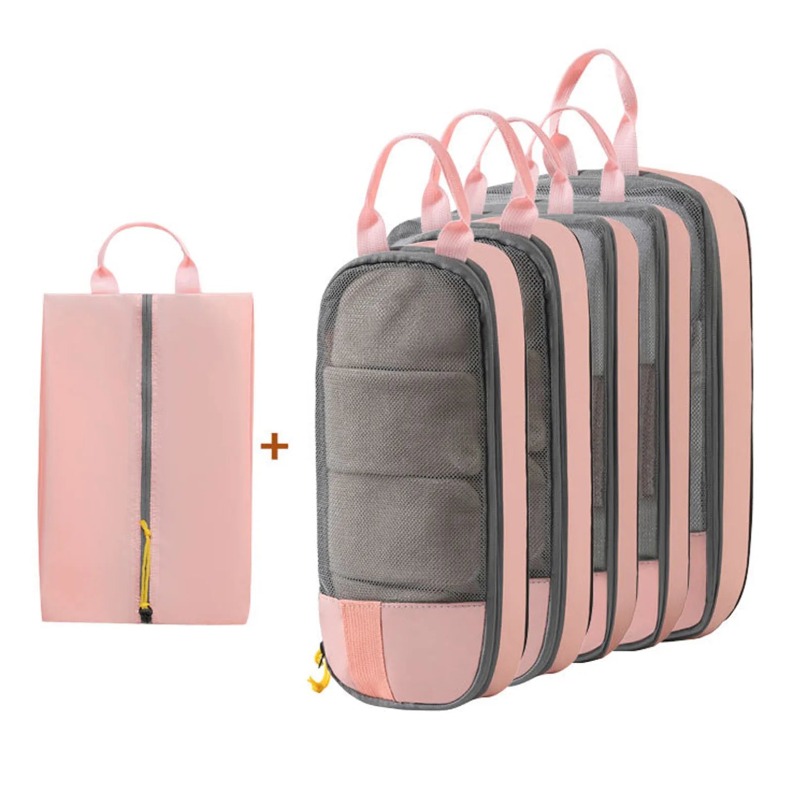 PackSmart Reise-Organizer-Set | Kompakt & Platzsparend | Mit Kompressionsfunktion | In Verschiedenen Farben