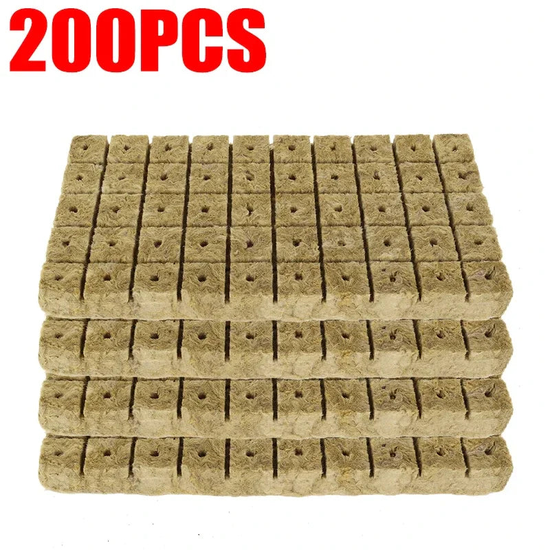 GreenCube | Anzuchtwürfel für Hydroponik | Optimal für Pflanzenwachstum | 50 bis 500 Stück