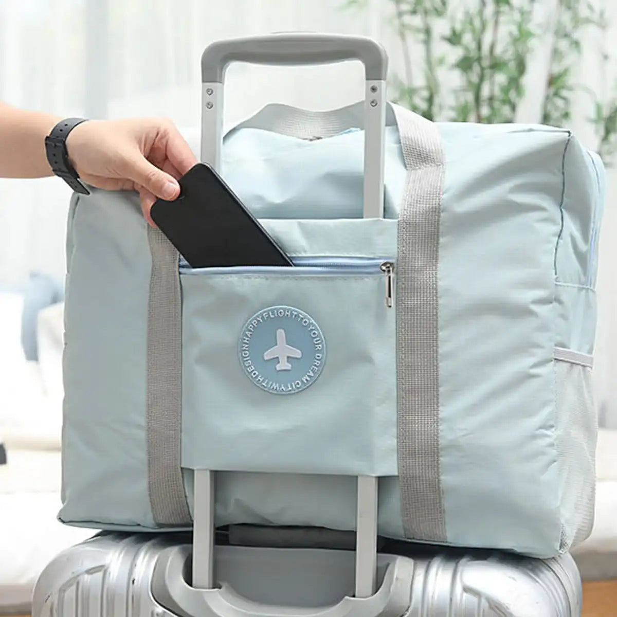 Globetrek | Reisetasche | Trolley-kompatibel | Wasserabweisendes Polyester