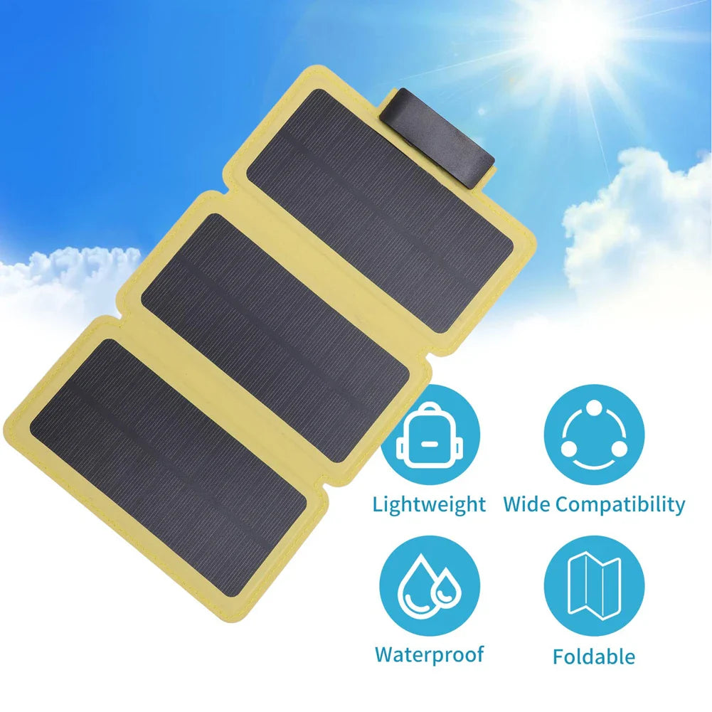 SolarNomad Pro | Faltbares Solarladegerät | Hochmoderne Solartechnologie | Wetterfest & Kompakt