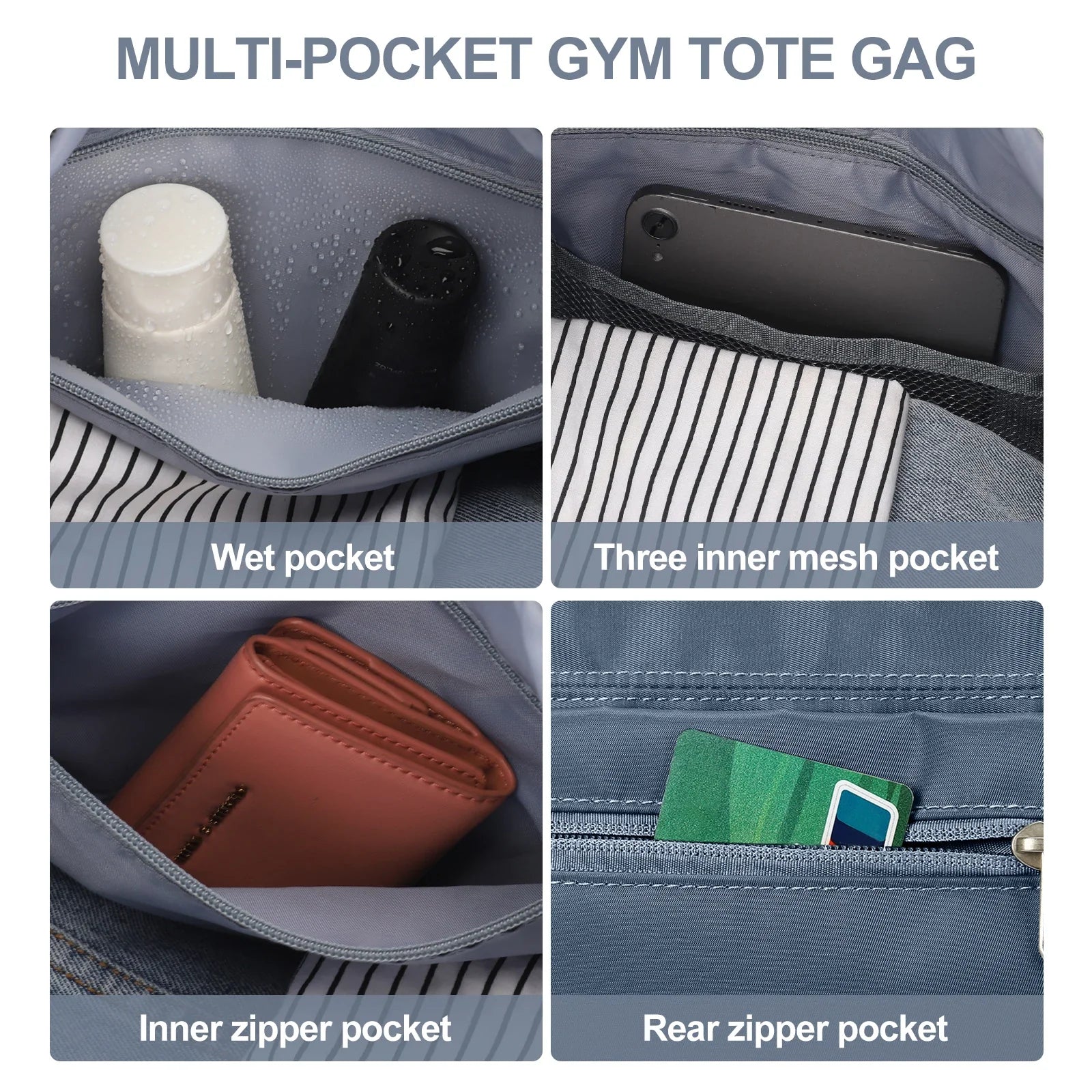 FlyEase Handgepäck Reisetasche | Kompakt & Flexibel | 20L Stauraum