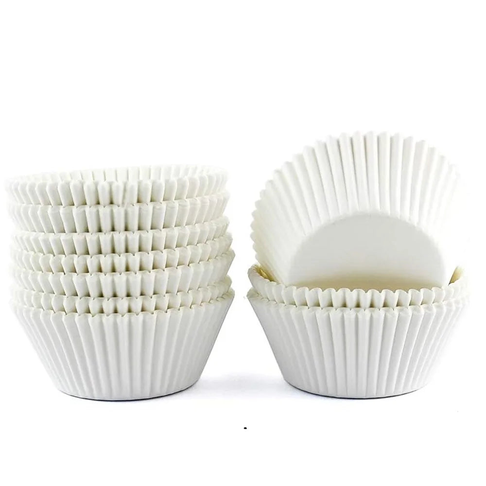BakePro MiniSet | Papierförmchen | Lebensmittelecht & Hitzebeständig | 200 Stück