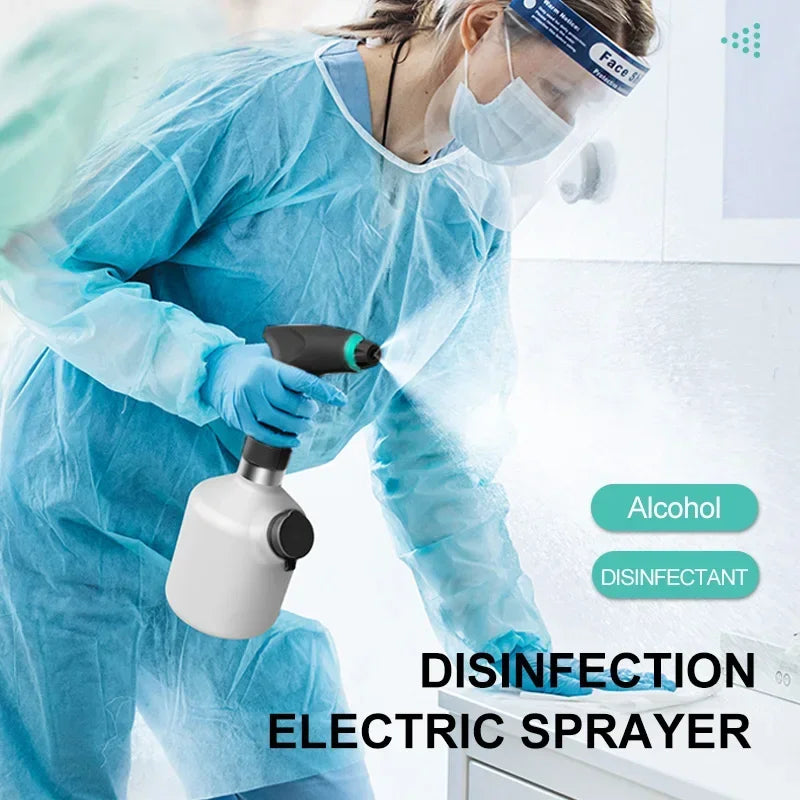 GREENMIST Elektrischer Sprüher | Einstellbarer Sprühkopf | USB-Aufladung | Vielseitig Einsetzbar