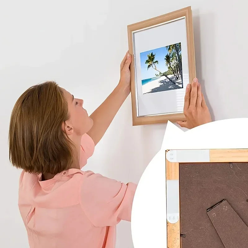 StickPro EasyMount Klebestreifen | Doppelseitig | Rückstandsfreies Entfernen | Für Bilder & Dekoration
