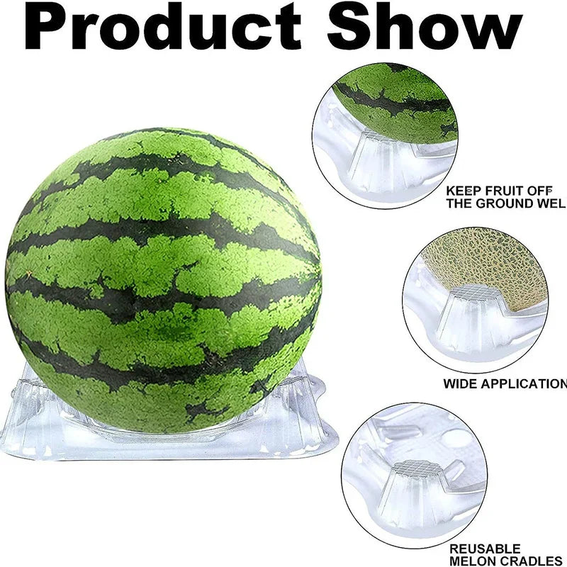 FruitGuard | Melonen- und Gemüsehalter | 50er Set | Robustes Kunststoffdesign | Fördert Gesunde Fruchtentwicklung