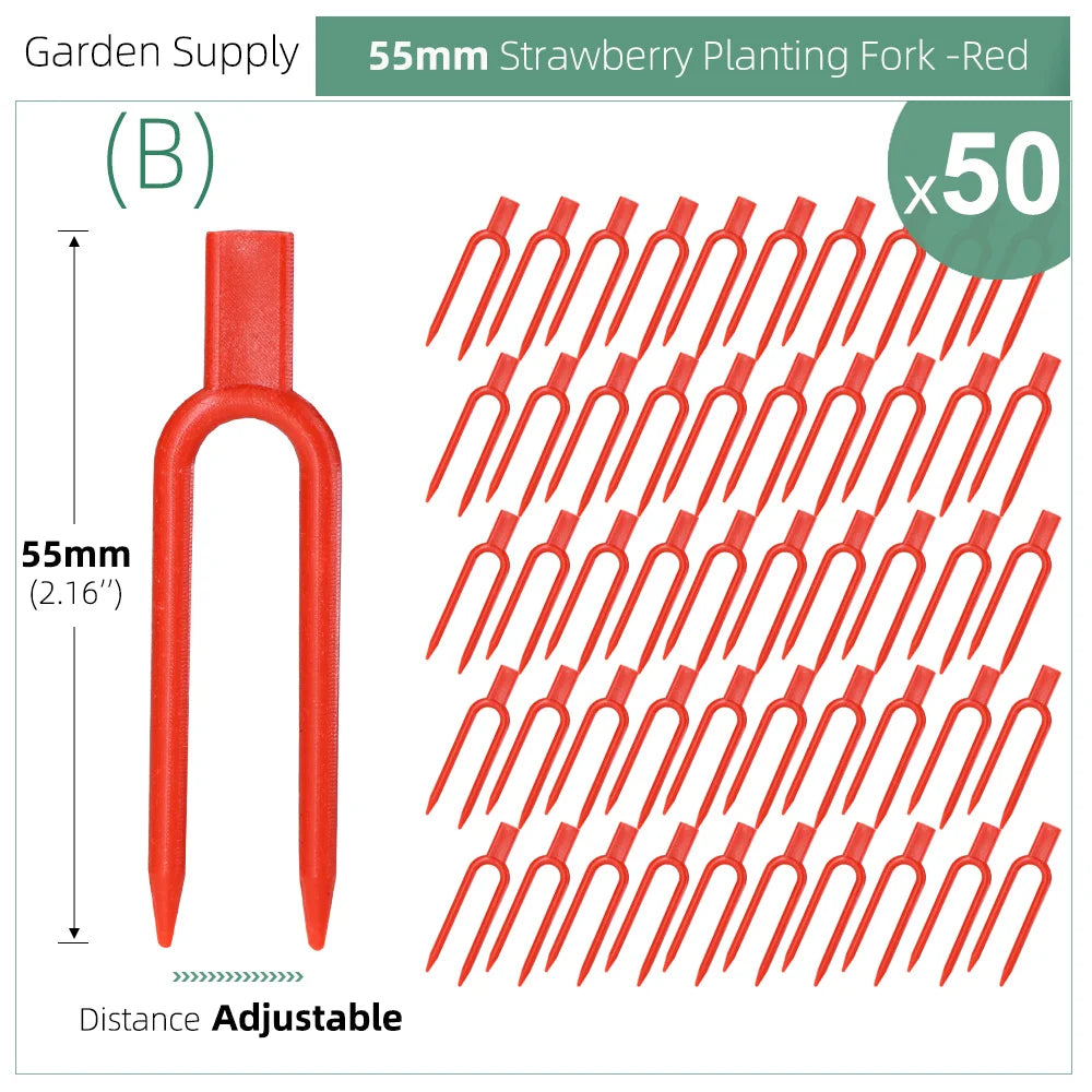 Plantigo Pflanzenfixierer Set | Stabile Pflanzenclips | Fördert gesundes Wachstum | Vielseitig im Garten einsetzbar | Wiederverwendbar & wetterfest