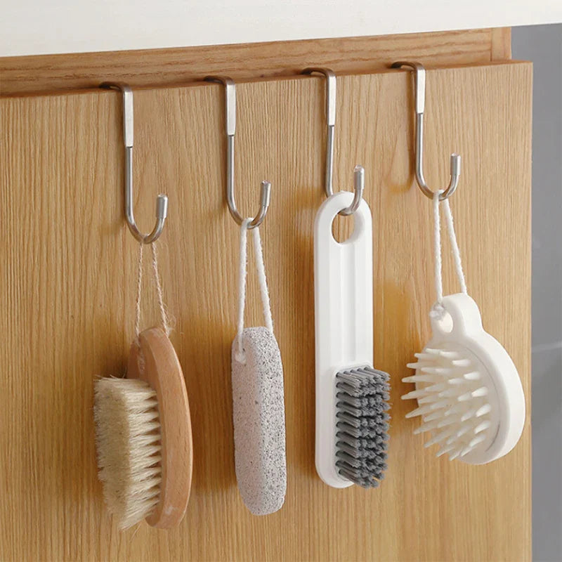 EasyHook Doppelhaken | Edelstahl 304 | Für Schranktüren | Ohne Bohren