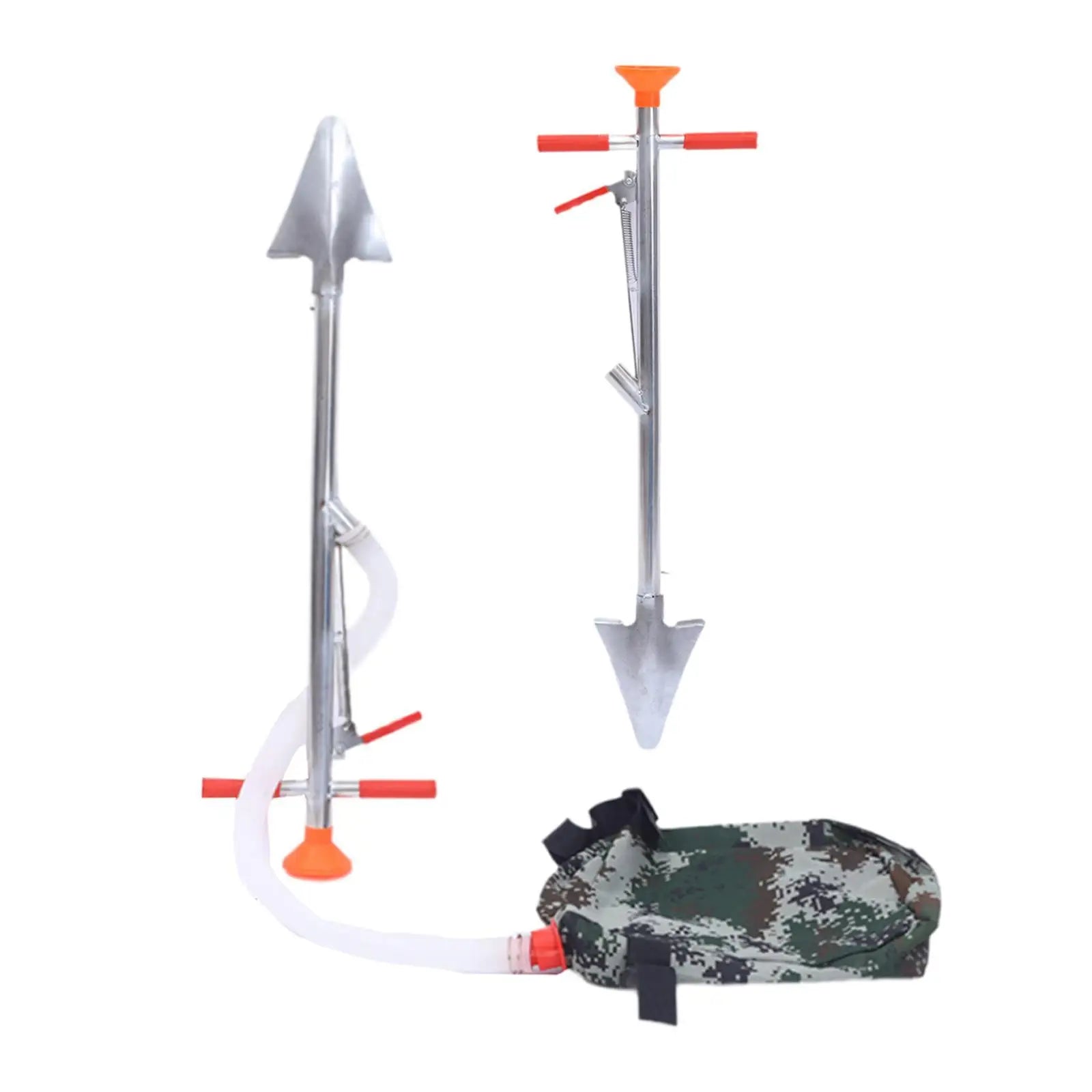 FarmPro DuoTool | Düngerstreuer & Erdschaufel | Robustes Eisen | Ergonomisch