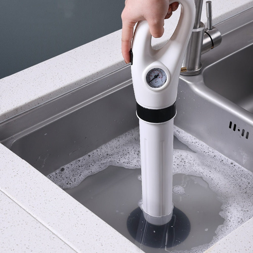 FlowMaster Drain Cleaner | Hochdruck-Abflussreiniger | Umweltfreundlich & Effektiv | Mit 4 Aufsätzen für Alle Verstopfungen