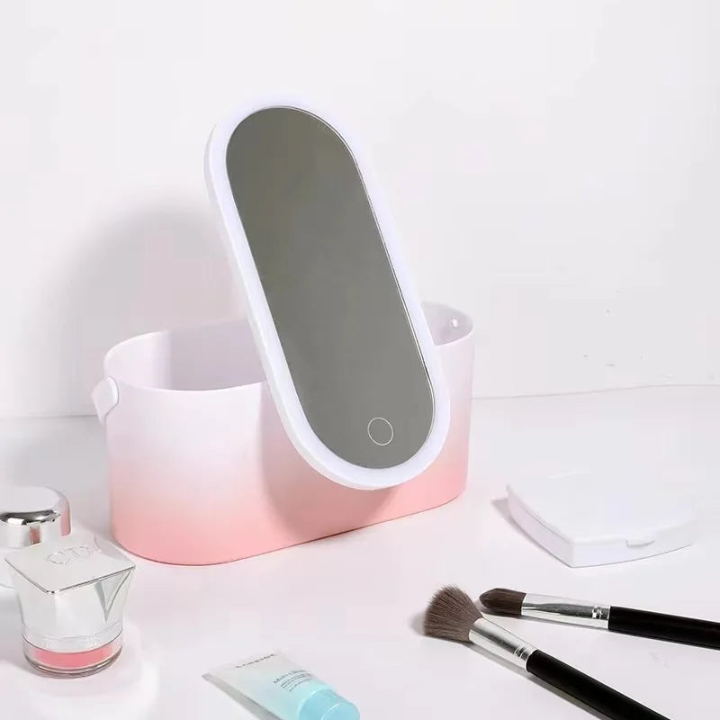 GlamBox™ - Organisieren Sie Ihr Make-up mit LED-Beleuchtung [Letzter Tag Rabatt]