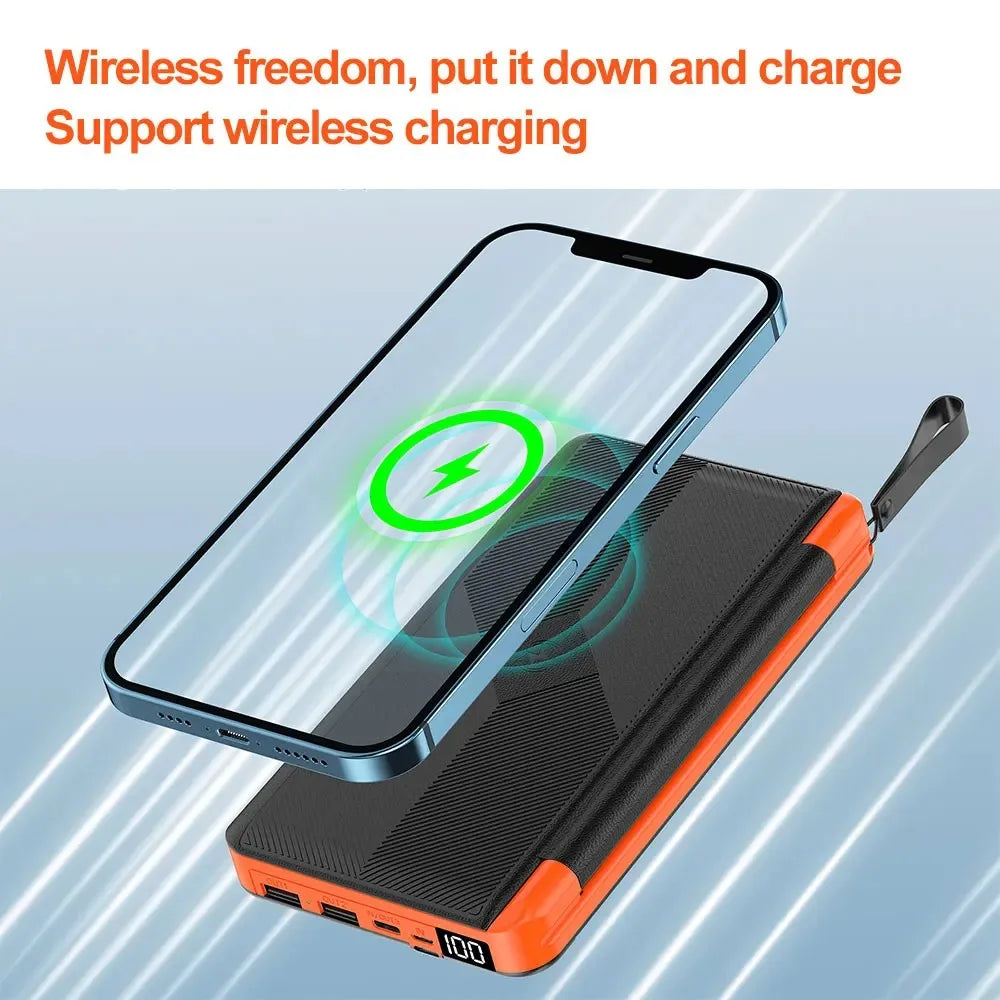 VoltMate Flip 15W Solar Powerbank | Schnellladung & Qi Wireless | Kompakt & Wetterfest