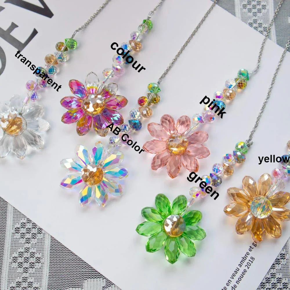 CrystalGlow | Kristall-Suncatcher | Regenbogenfänger | K9 Glas