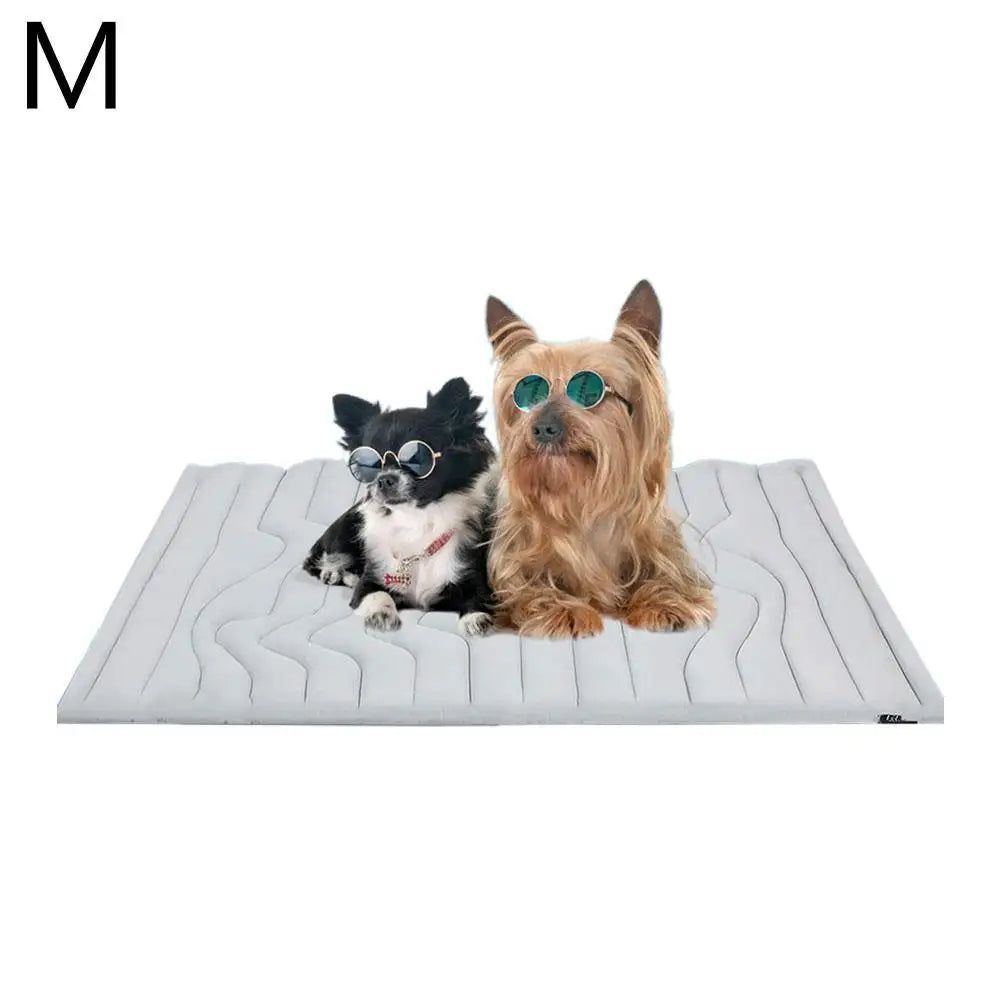 Pawrelax | Kühlmatte für Haustiere | Gel-Technologie, robust & tragbar | Hunde & Katzen Sommererfrischung