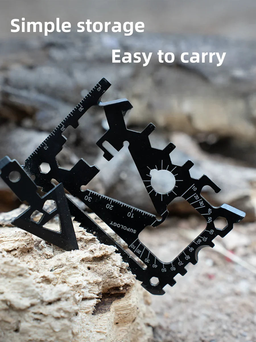 ForgeMate | 18-in-1 Multitool | Kompakt, leicht & robust | Outdoor & Survival