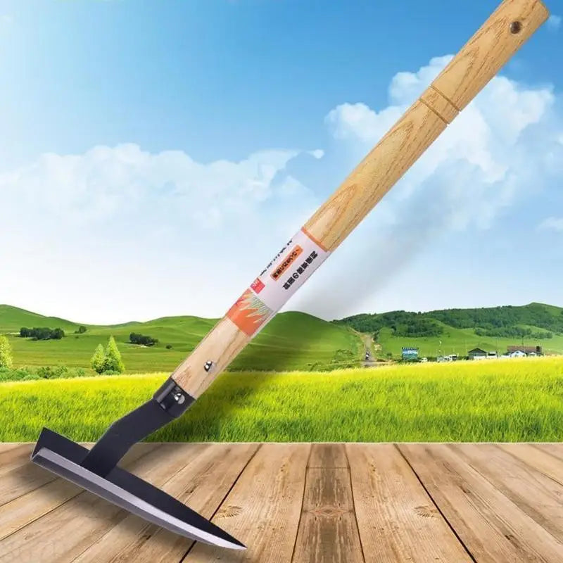 GardenEase ErgoHoe | Manganstahl Handspaten | Ergonomisch & Robustes Design | Für Beete & Urban Gardening