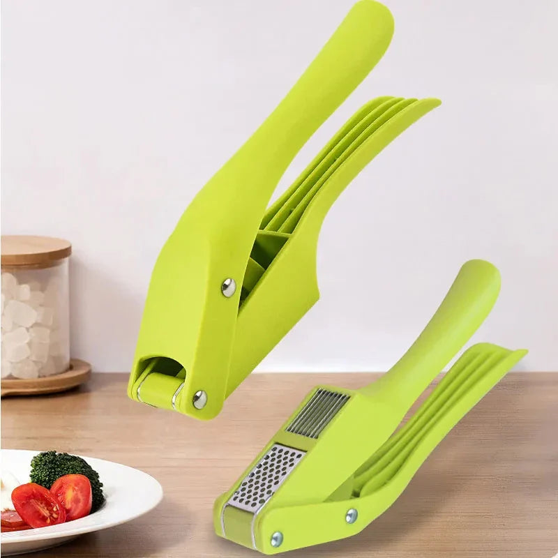 GarliPro | 2-in-1 Knoblauchpresse & Reibe | Edelstahl & Ergonomisch | Für Frische Küche & Volles Aroma