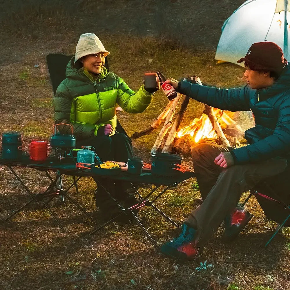 OutdoorFlex Campingtisch | Kompakt & Faltbar | Leicht & Robust | Für Abenteuer im Freien