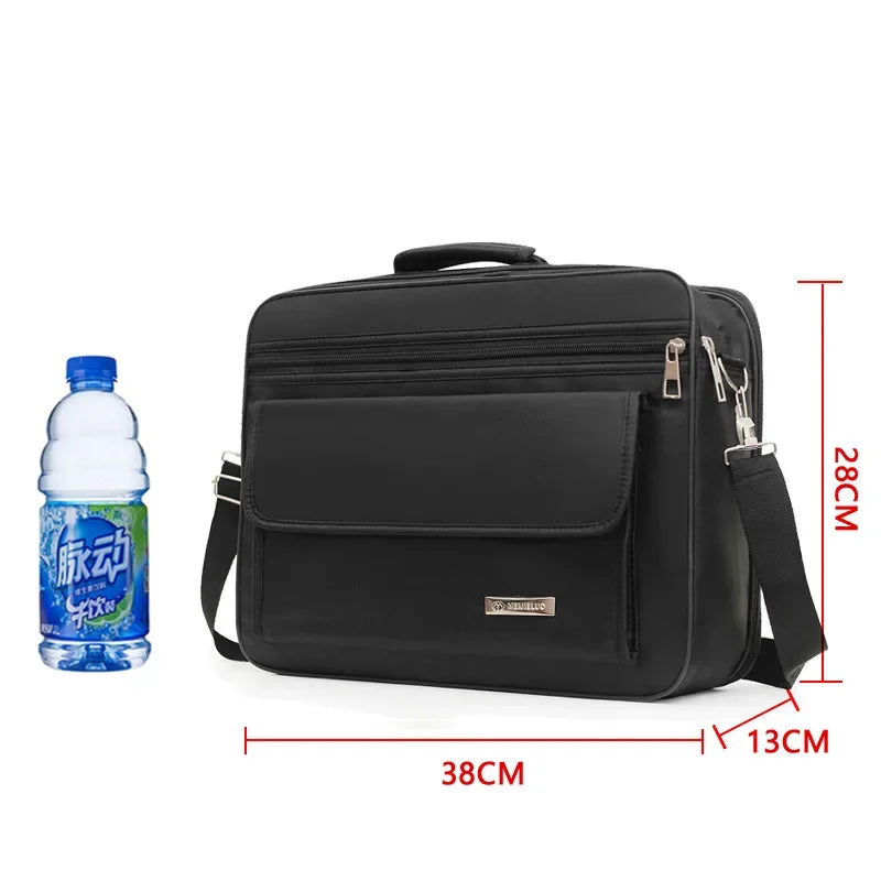 ProCarry Max | Business Aktentasche für Laptop & Dokumente | Wasserabweisend & Ergonomisch | Für Reisen & Büro