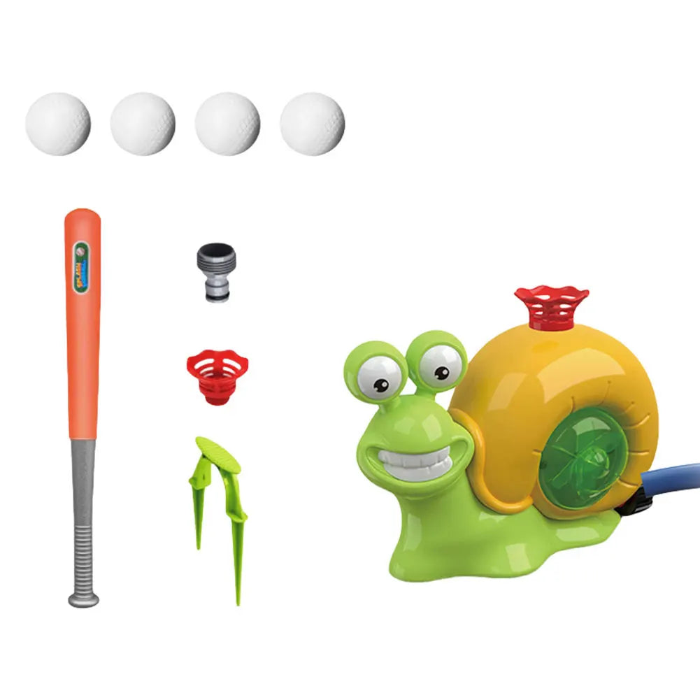 SnailSplash | Wassersprinkler im Schneckendesign | Interaktiver Spielspaß | Für Garten & Pool