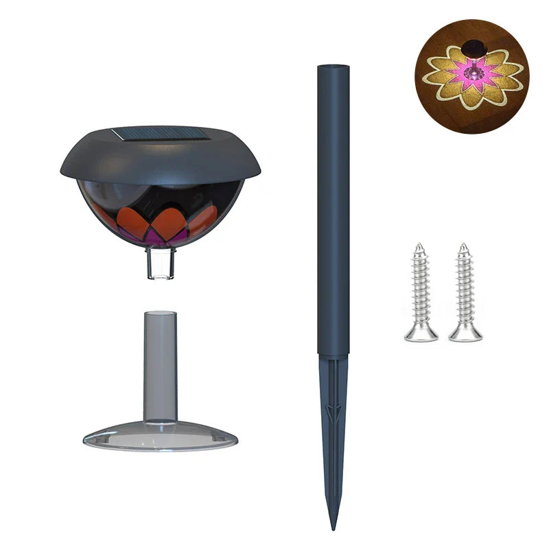 LumaTera SolarLight | LED Gartenleuchte Solar | Mit Dämmerungssensor & Akku | Für Tisch & Boden
