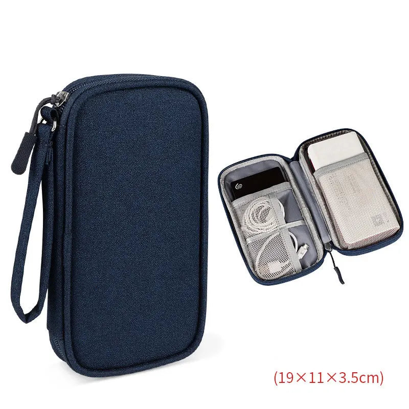 Tekvanta GearPouch | Organizer-Tasche Digital | Kompakt & Nachhaltig | Für Kabel & Zubehör