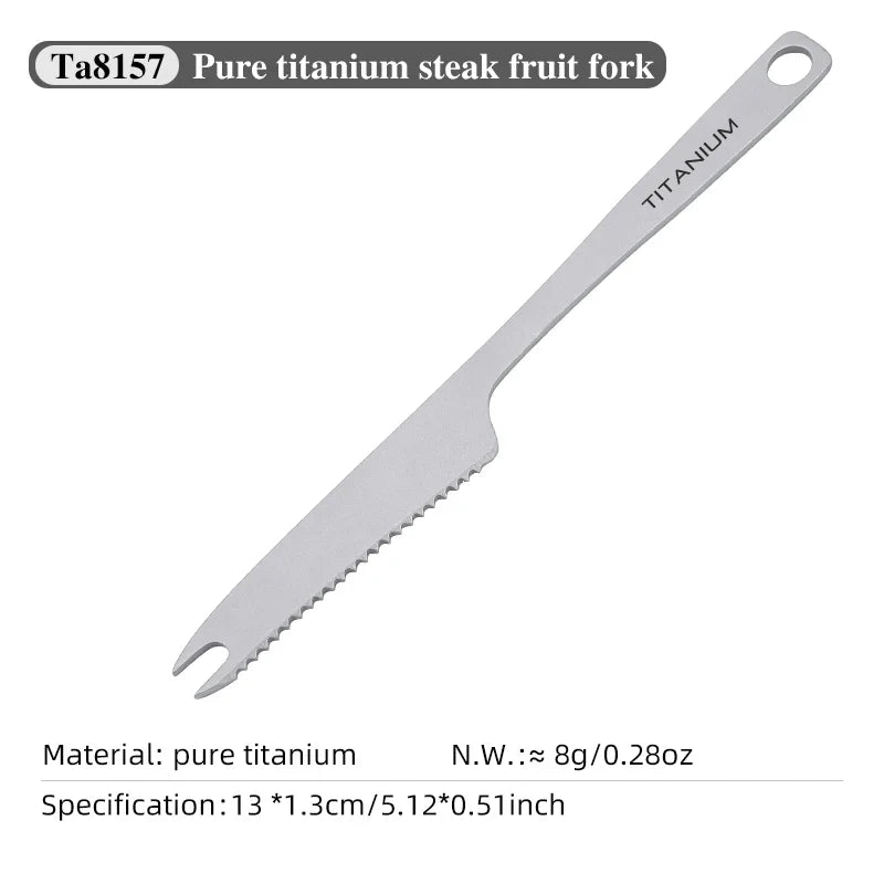 TitanFork | Titan-Fruchtgabeln | Ultraleicht & Langlebig | Vielseitig Einsetzbar