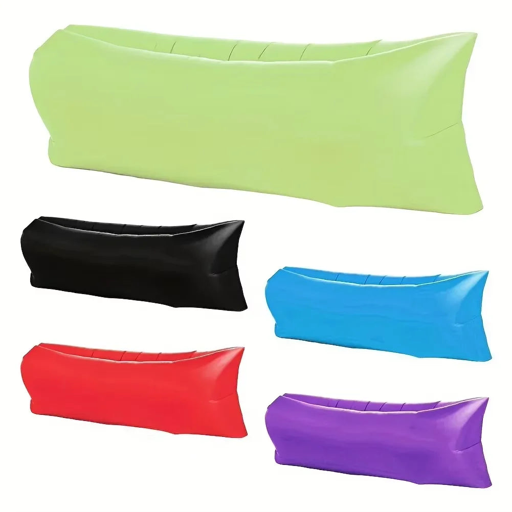 Floativo Luftsofa | Aufblasbar Ohne Pumpe | Mit Kopfstütze | Für Outdoor & Camping