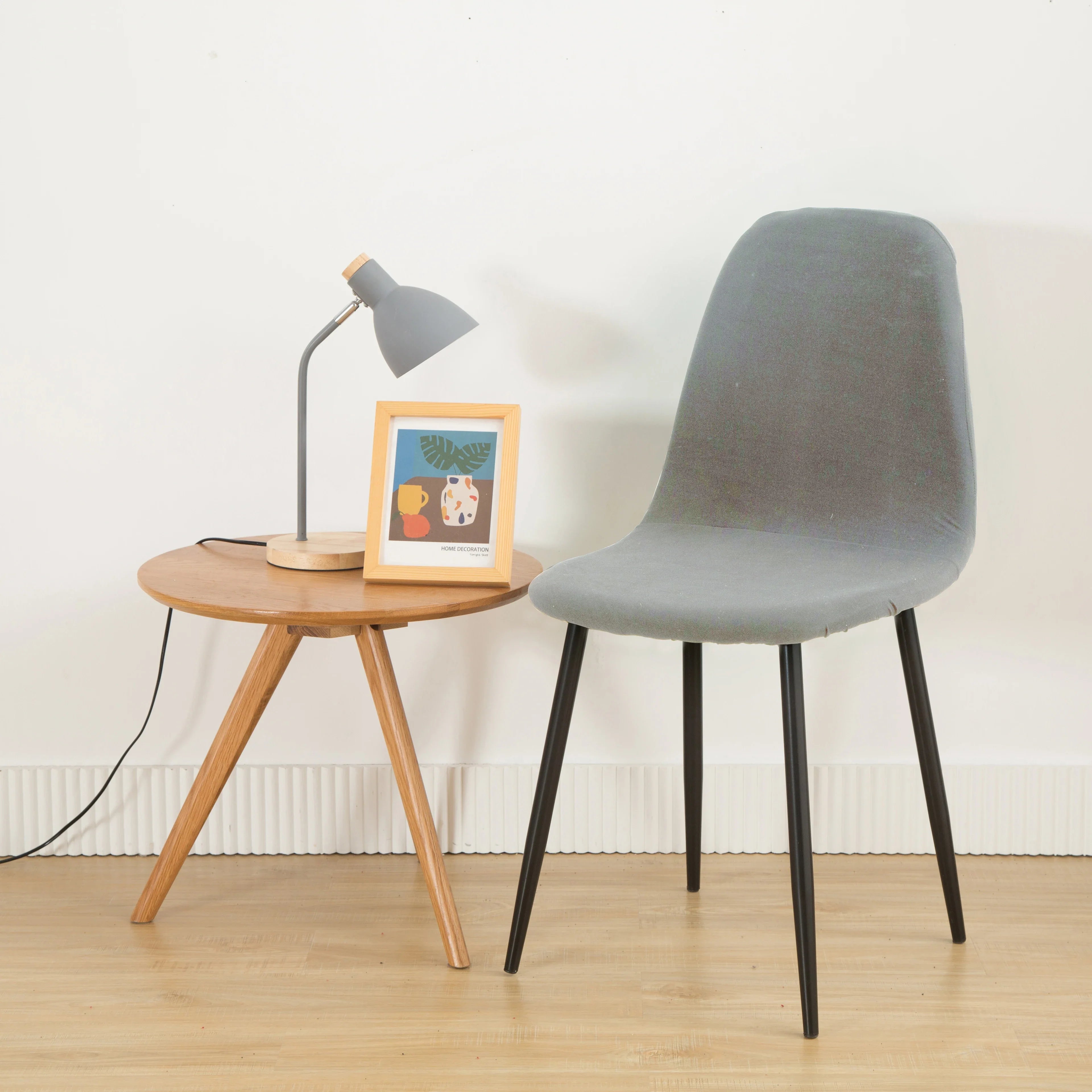 Nordiluxe | Weihnachts-Stuhlbezug | Elastischer skandinavischer Designbezug | Passend für Schalen- und Esszimmerstühle | Waschbar und verstellbar