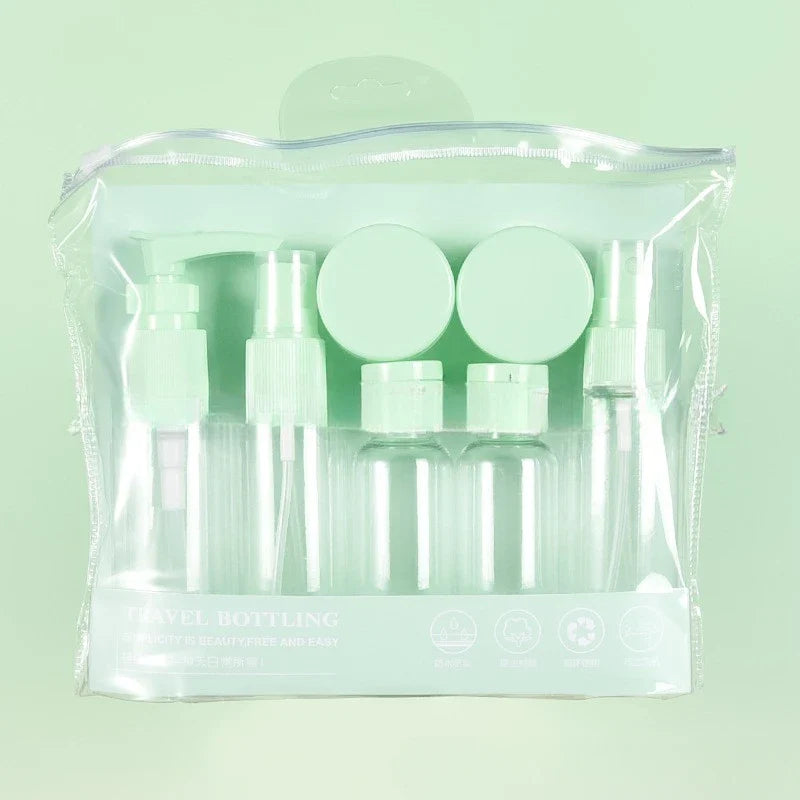 JetFläschchen | Reise-Flaschen Set | Auslaufsicher & TSA-konform | Für Pflege & Kosmetik