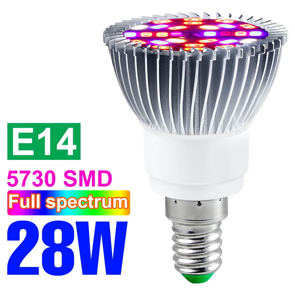PlantLux | Vollspektrum LED Pflanzenlampe | Für Gesundes Wachstum | Effizient & Energiesparend