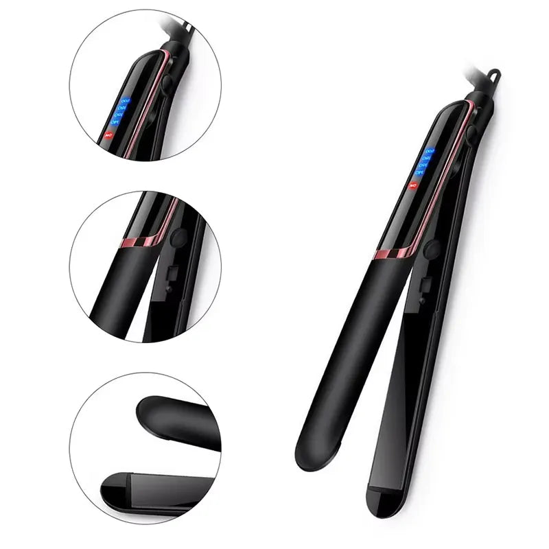LustraWave | Ionic Hair Straightener | Keramik-Technologie | Glattes & Glänzendes Haar | 360° Drehkabel