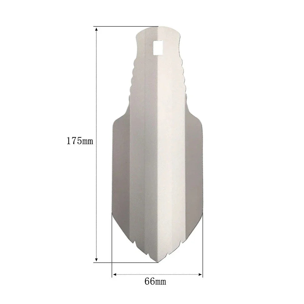 TitanGear UltraSpade | Ultraleichte Titan-Schaufel | Rostfrei & Kompakt | Inkl. Karabiner & Tasche