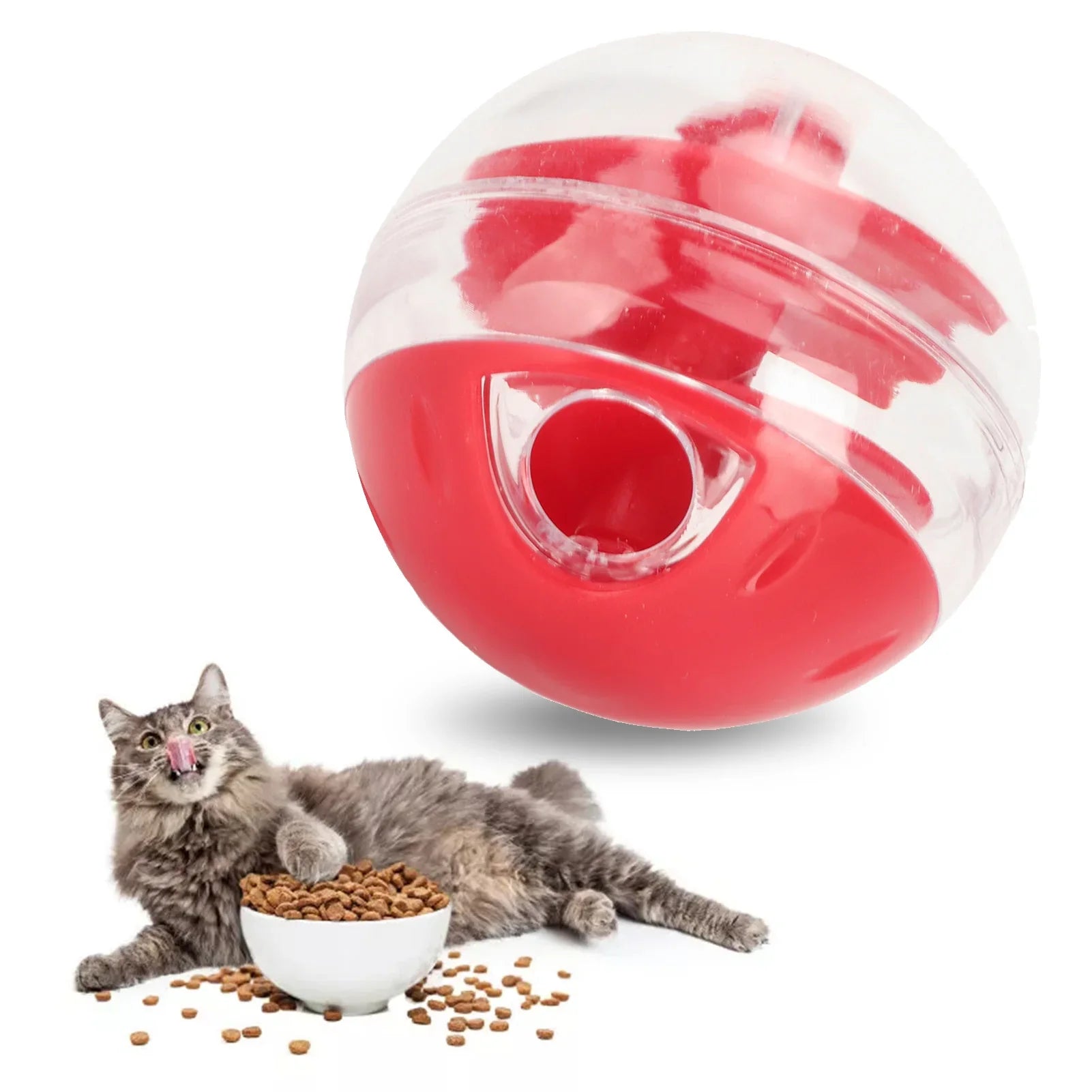 CatSphere | Intelligenter Futterball für Katzen | Verstellbare Öffnung & Portionenkontrolle | Training, Ernährung & Spielspaß