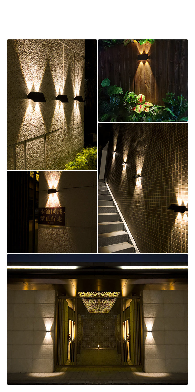 SolarShine | LED Außenwandleuchte | Bewegungsmelder, Solar, Wetterfest | Garten, Terrasse & Einfahrt