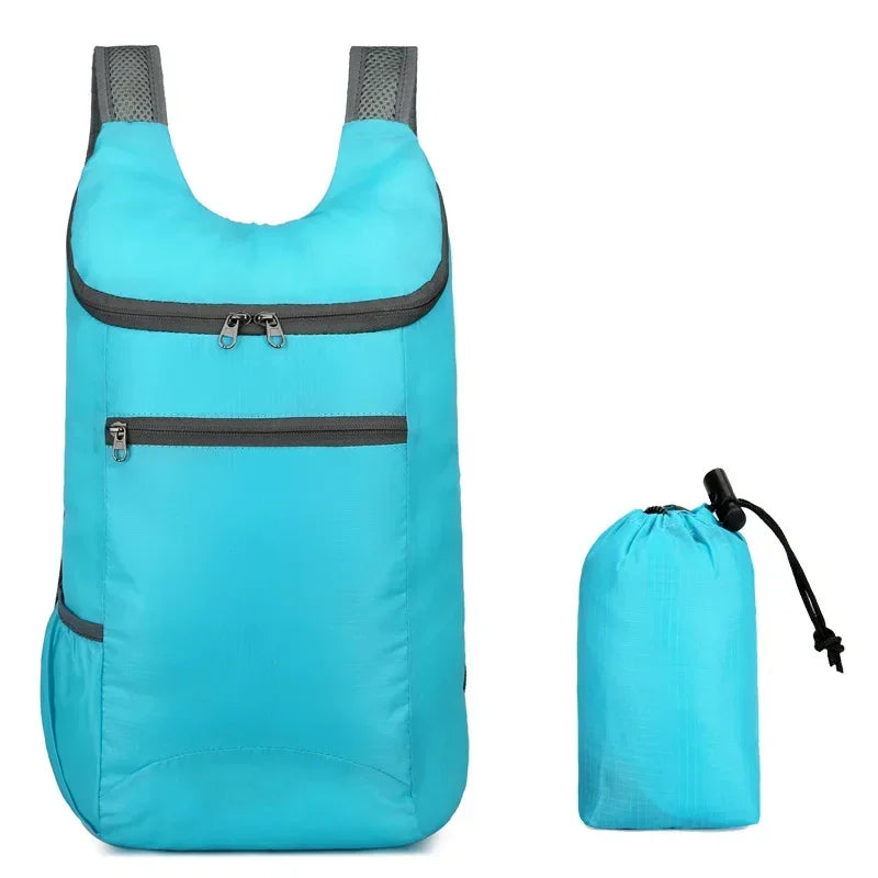 FlexTrail MiniPack | Faltbarer Rucksack | 20L Volumen | Ultraleicht & Wasserabweisend