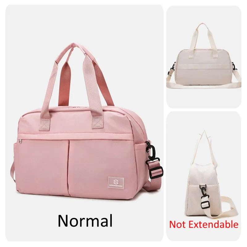LuganoFlex Travel Bag | Erweiterbar & Flexibel | Geräumig & Stilvoll | Wasserabweisend
