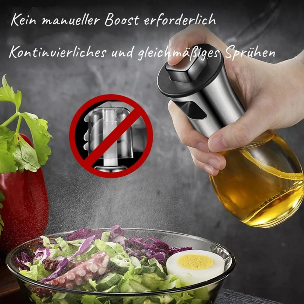 AeroSpray Master | Ölsprüher | Druckzerstäubung | Edelstahl | 200 ml