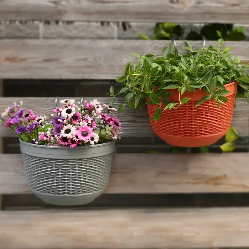 FloraHaven | Hängepflanztopf | UV-beständig & Wetterfest | Für Balkon & Garten