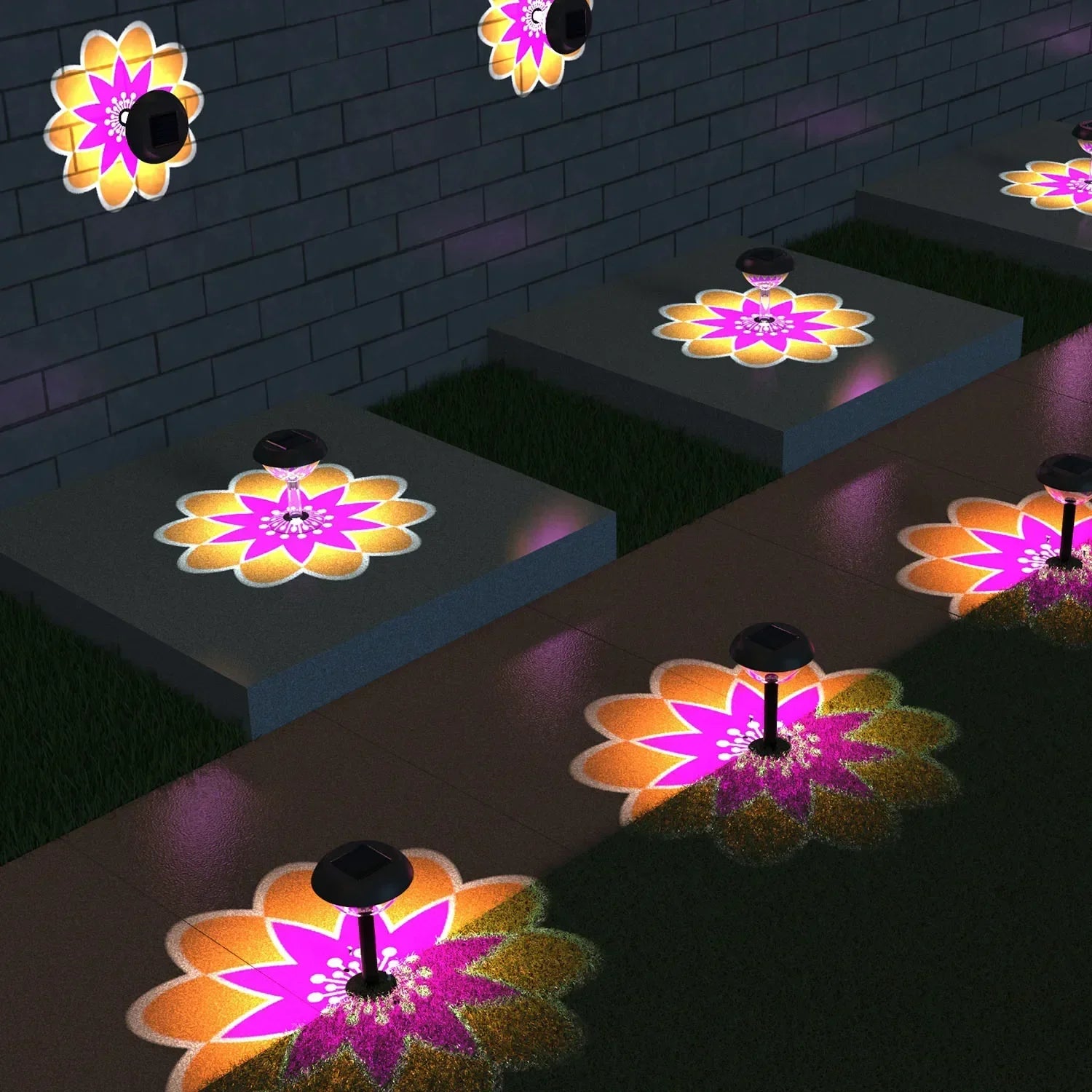LumaTera SolarLight | LED Gartenleuchte Solar | Mit Dämmerungssensor & Akku | Für Tisch & Boden