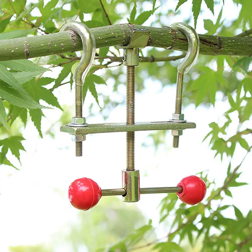 Gravix Gartenschere | Gebogene Klinge für Präzisen Schnitt | Ergonomischer Griff | Manganstahl